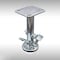 Service Caster 8" Stainless Steel Double Pedal Floor Truck Lck w/Top Plate SCC-SSFL800DP - alternate 1